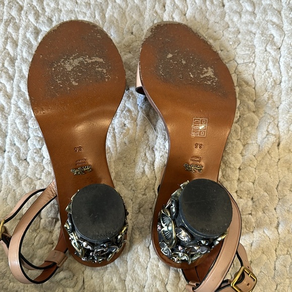 Coach Tea Rose Heels - Picture 6 of 7